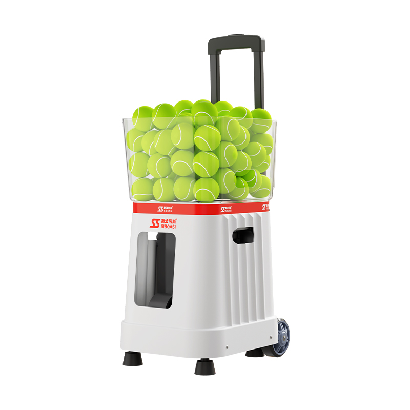 Máquina de pelota de tenis T1 para principiantes, modelo básico de una sola velocidad