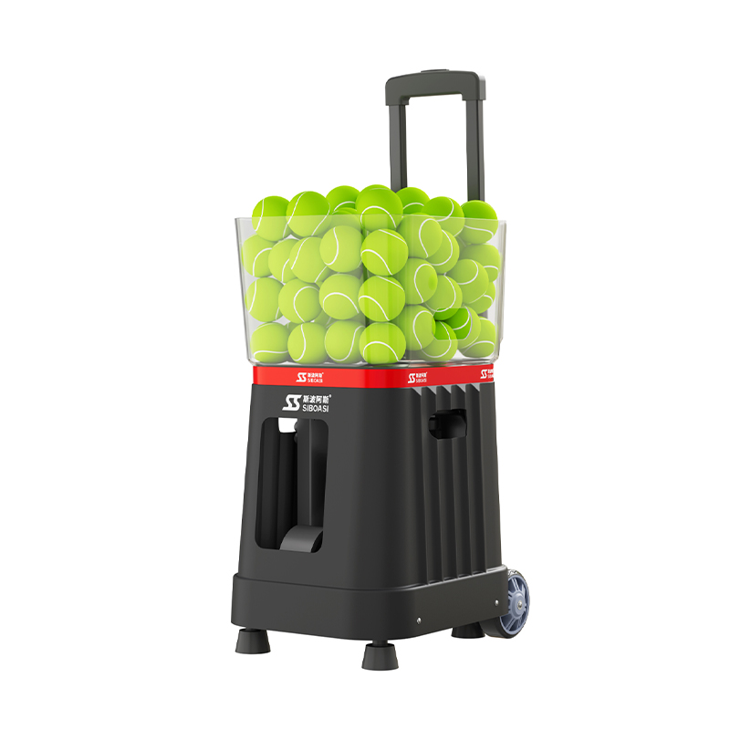 Máquina de pelota de tenis T1 para principiantes, modelo básico de una sola velocidad