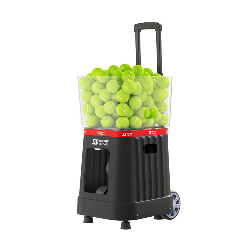 Máquina de pelota de tenis con control por voz T7Pro, equipo profesional y edición táctica para torneos