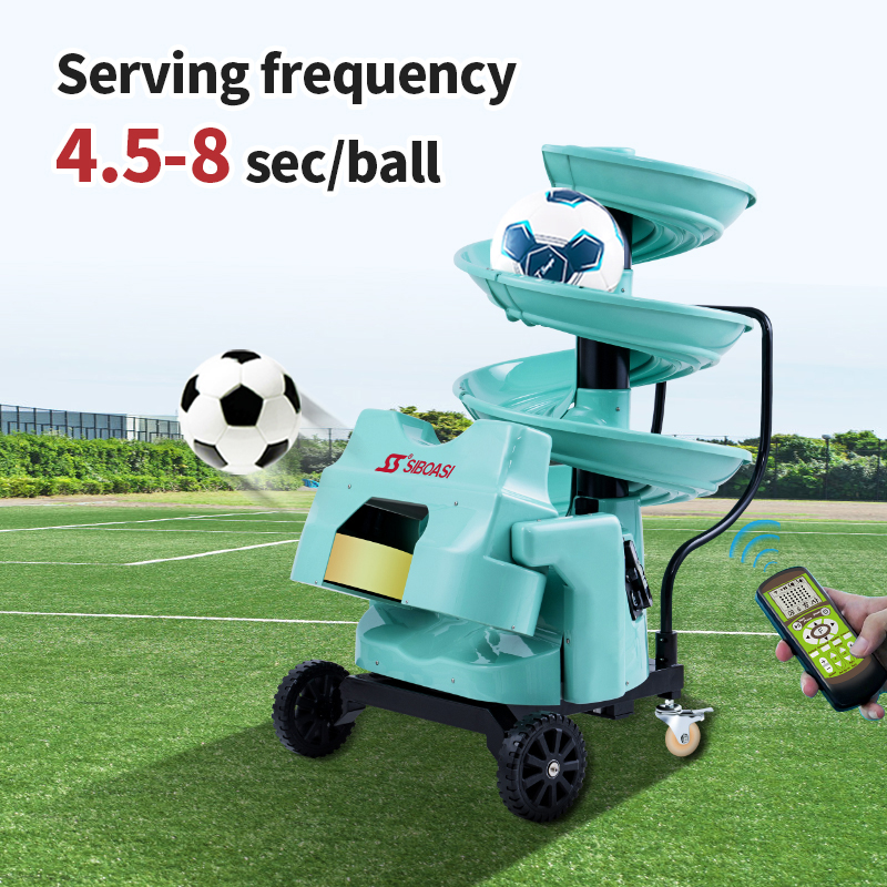F2101 Máquina de entrenamiento de fútbol inteligente con sistema de taladro programable de 35 puntos