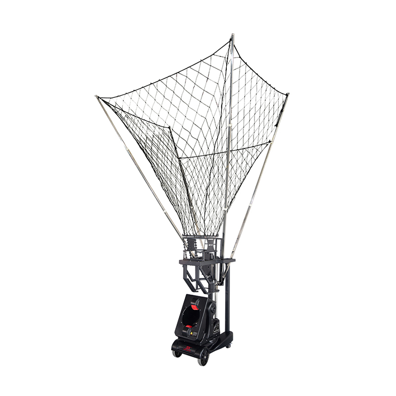 Máquina de baloncesto K2100A con pantalla LED de puntuación y seguimiento de la tasa de aciertos en tiempo real